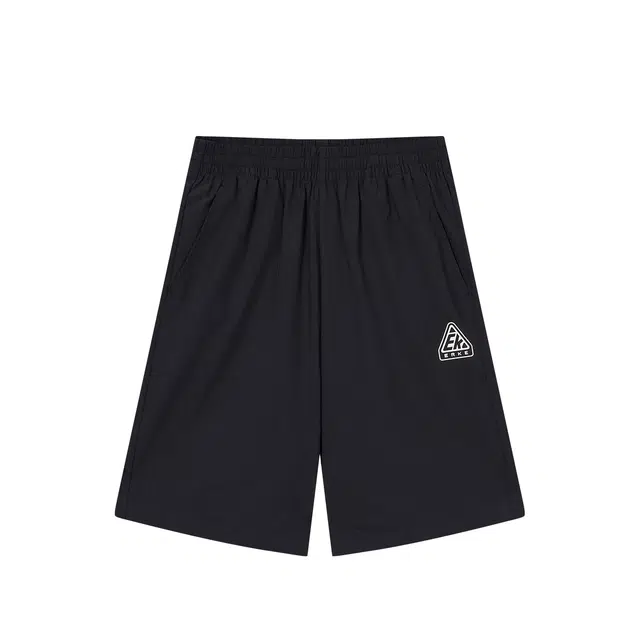 鸿星尔克儿童 洋气简约松紧腰舒适短裤 儿童款