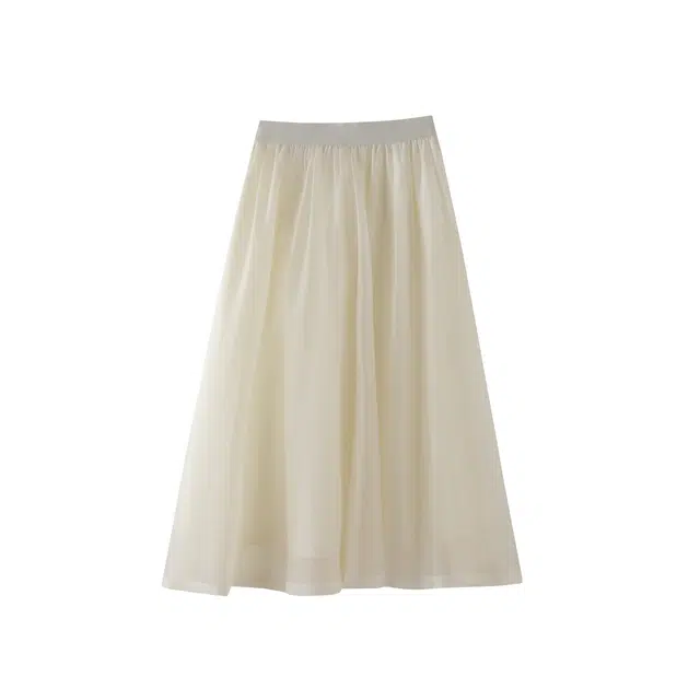 花栗鼠小姐 舒适气质百搭休闲长裙 女款