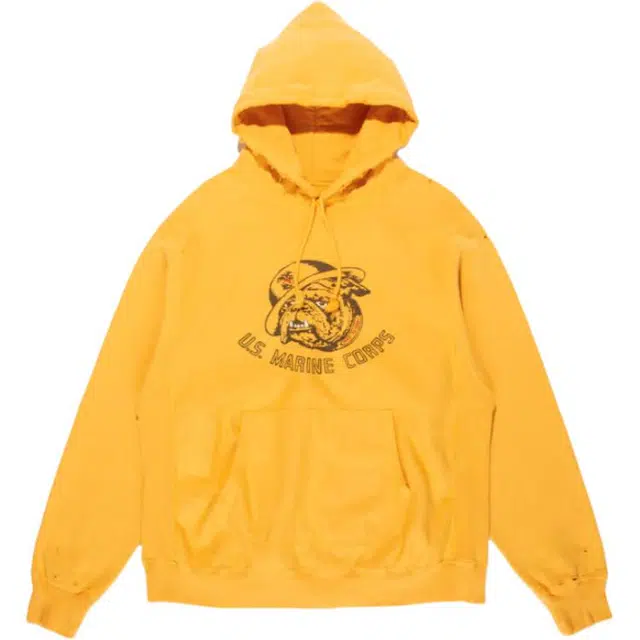 bowwow SS25 USMC BULLDOG HOODIE USMC BULLDOG