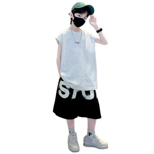 雅鹿休闲运动套装 时髦百搭舒适 儿童款