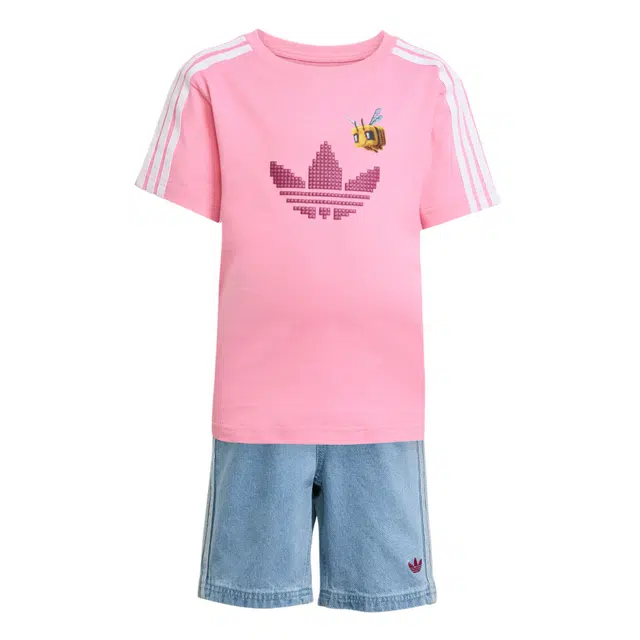 adidas x Minecraft Tee and Short Set