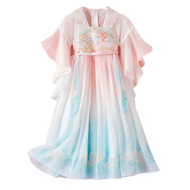 十月妈咪 舒适柔软轻盈透气汉服 儿童款