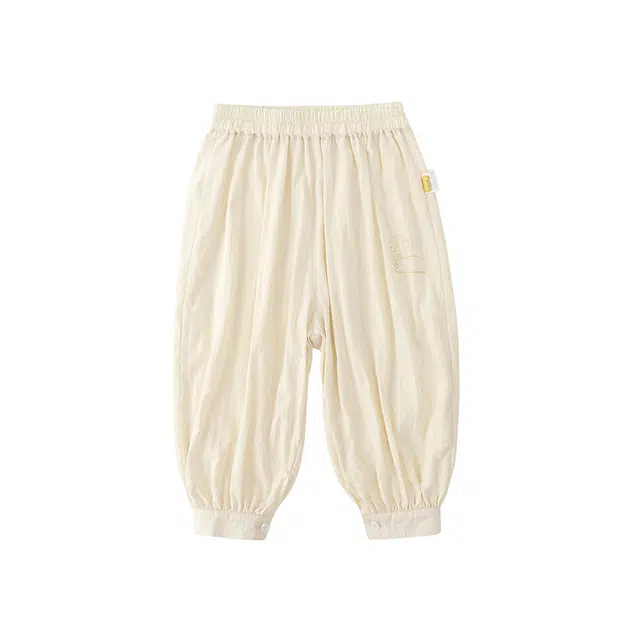 中小童 嘟嘟家 纯色简约松紧腰婴幼儿长裤