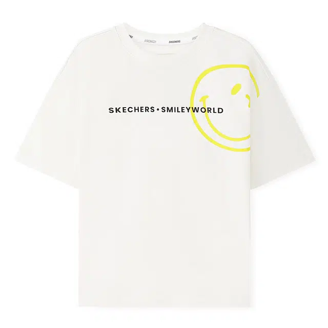 Skechers kids x SMILEYWORLD T