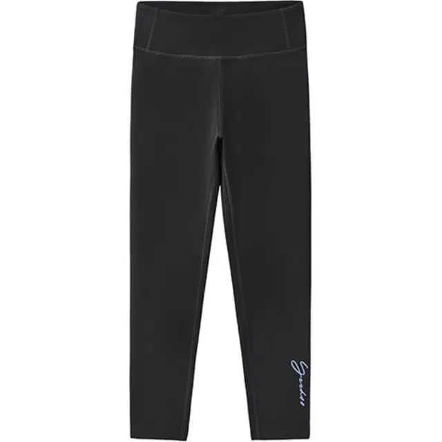 英氏 柔软高弹纯色印花瑜伽休闲中腰打底裤 大童