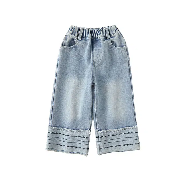 俞兆林牛仔裤 百搭休闲亲肤 牛仔蓝 中小童