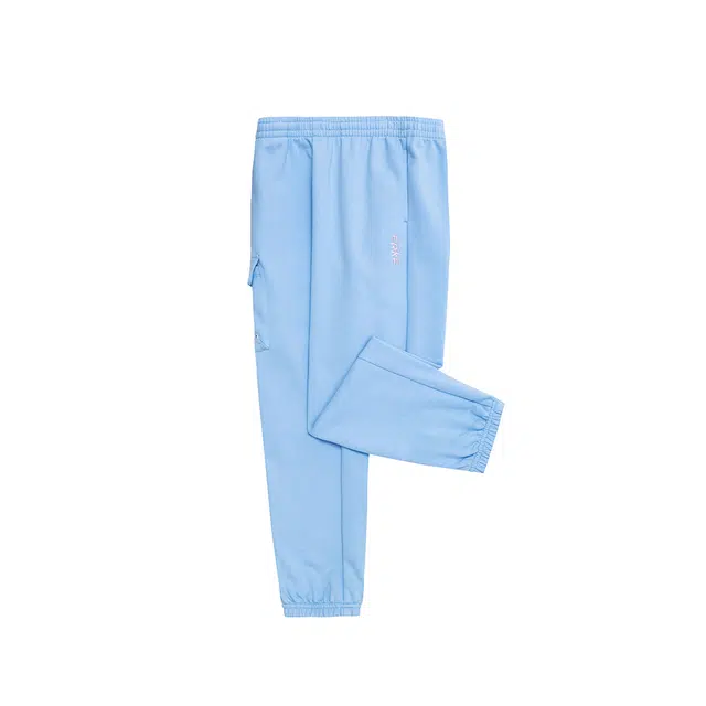 儿童款 鸿星尔克儿童针织运动裤 全能少女户外时尚百搭