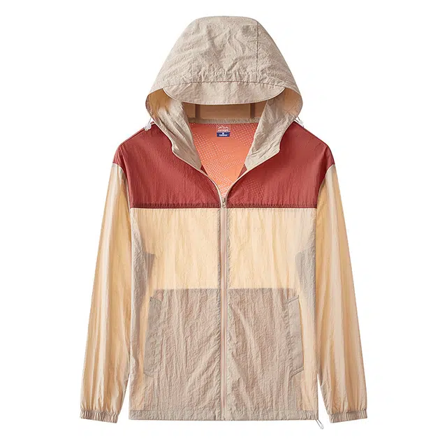 识恩 宽松大码拼接舒适百搭防晒服 女款