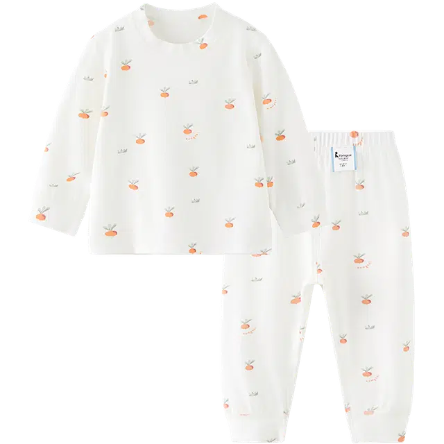 童泰宝宝套装春秋季婴儿衣服男童家居服内衣女童上衣裤子儿童秋装