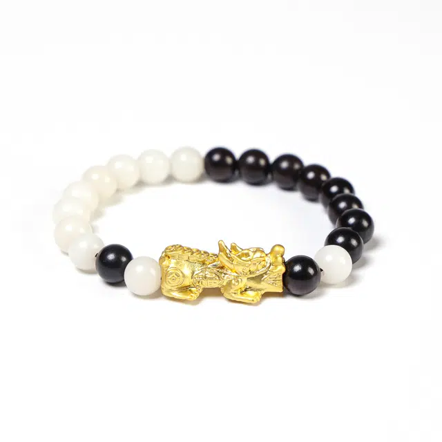 【八方来财】 絮物 国风新中式轻奢高级感文玩盘玩佛珠念珠招财进宝节节高升诸事顺遂#好运 白玉菩提 手串 男女同款情侣款