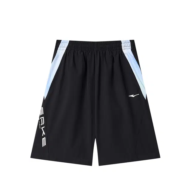 鸿星尔克儿童 松紧腰洋气简约舒适五分短裤 青少年