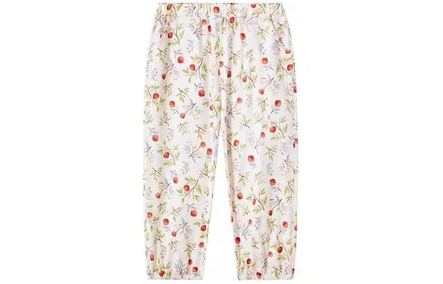 英氏 舒适透气亲肤休闲裤 儿童款 缤纷果实