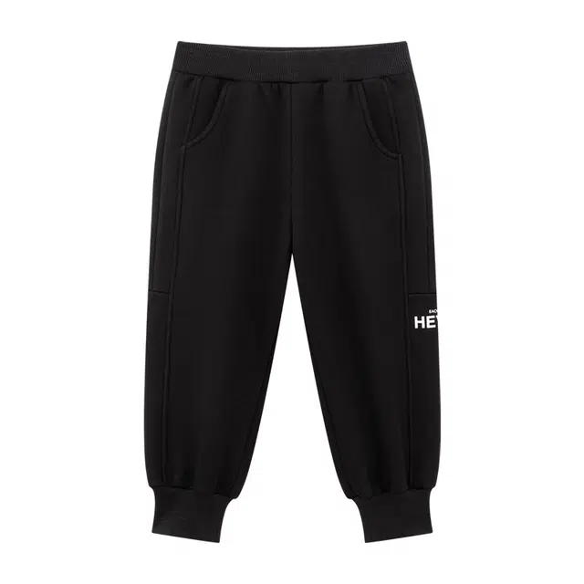 儿童款 左西 加绒保暖洋气针织运动裤