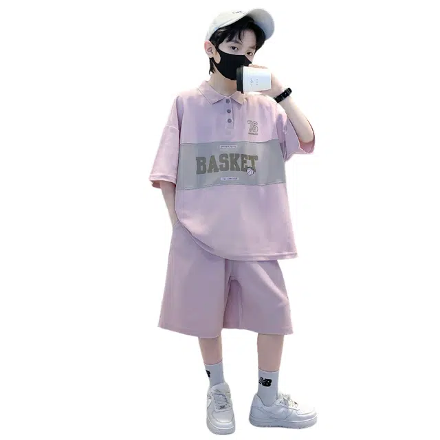 雅鹿休闲运动套装 时尚舒适亲肤耐磨 儿童款