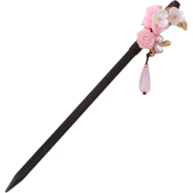 圣所 新中式流苏 木 发簪 女款