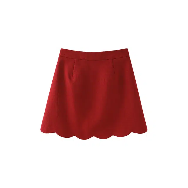 花栗鼠小姐 舒适时尚通勤百搭休闲短裙 女款