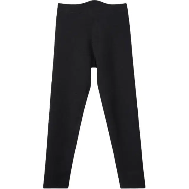 久岁伴 保暖防风纯色打底裤 青少年 深灰