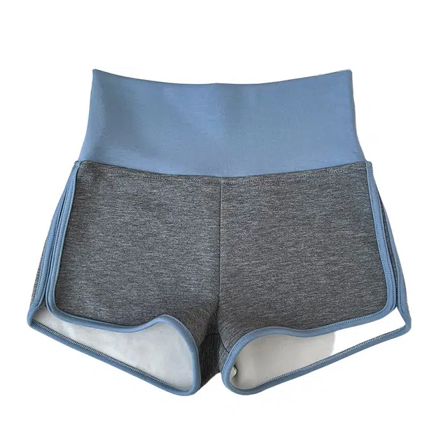 怪力萝莉 辣妹性感百搭撞色高腰显瘦阔腿裤热裤打底裤瑜伽裤女运动短裤 女款