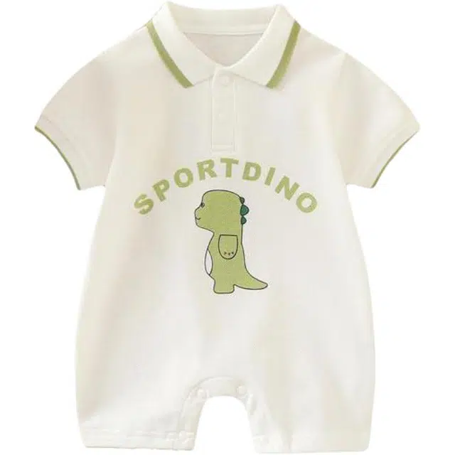 棉基因连体衣 休闲时尚宽松舒适 婴幼童