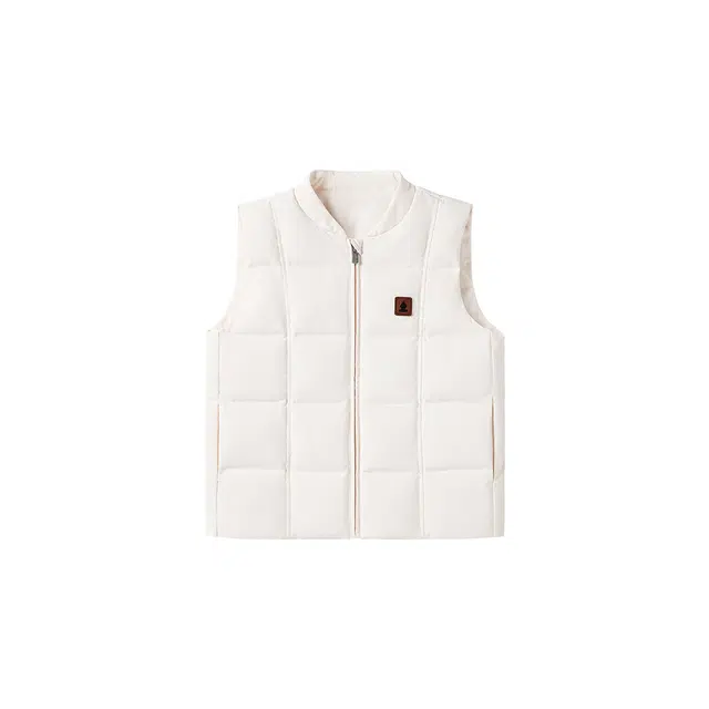 英氏 立领洋气简约纯色无袖马甲中小童