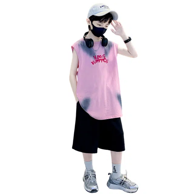 雅鹿休闲运动套装 帅气时髦大气 儿童款