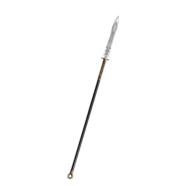 天子剑 长枪兵器 赵云武器龙吟枪弑神枪锰钢刃锌合金装收藏未开刃 成品模型