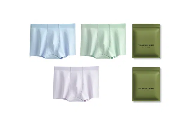 有棵树 儿童内裤男平角纯棉裆小童中大童宝宝四角短裤男孩透气