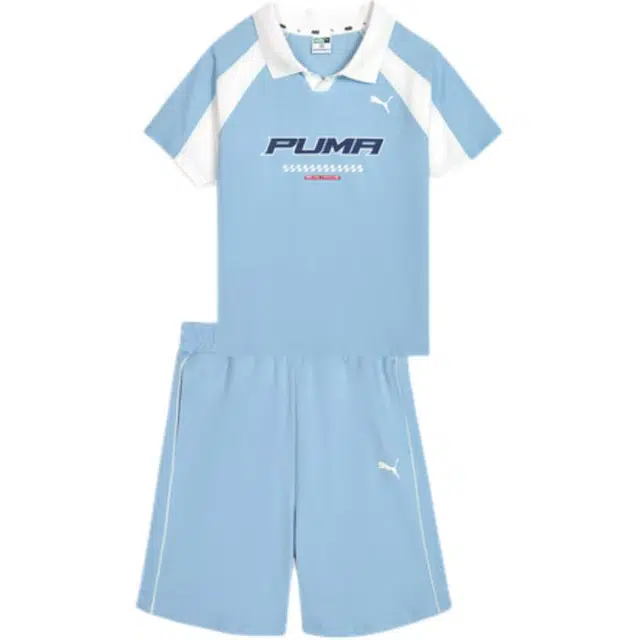 PUMA SHORTS TURN-DOWN COLLAR SUIT B 2