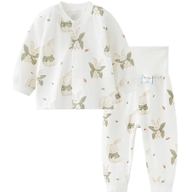 童泰 时尚柔软亲肤洋气百搭透气内衣套装婴幼童