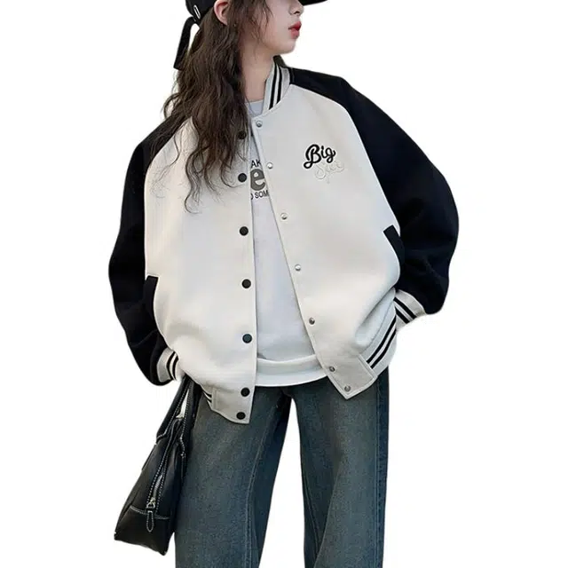 浪莎 舒适时尚百搭柔软棒球服青少年