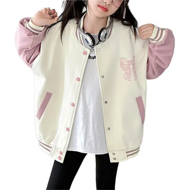 浪莎 时尚舒适拼色柔软百搭棒球服青少年