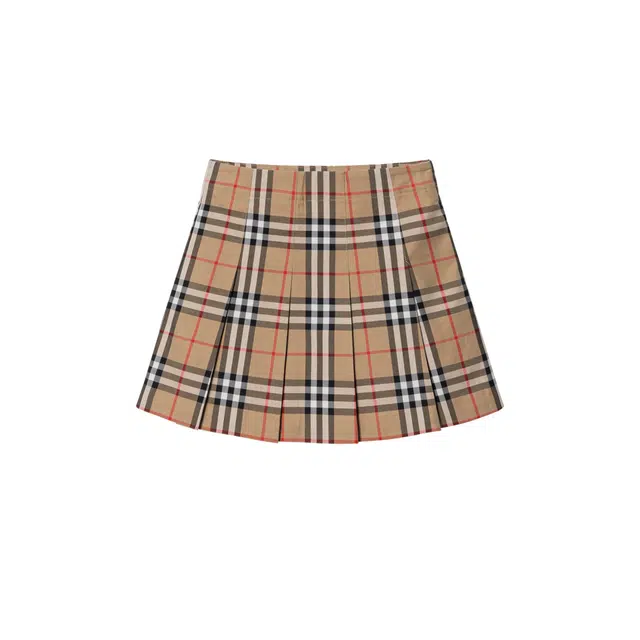 Burberry FW23 Pleated Skirt