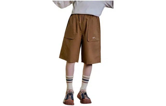 左西 轻户外纯棉工装五分儿童短裤 儿童款