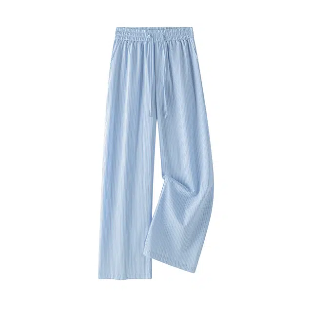 星际者 基础款系带宽松纯色美式显瘦出行通勤慵懒拖地裤休闲裤 男女同款