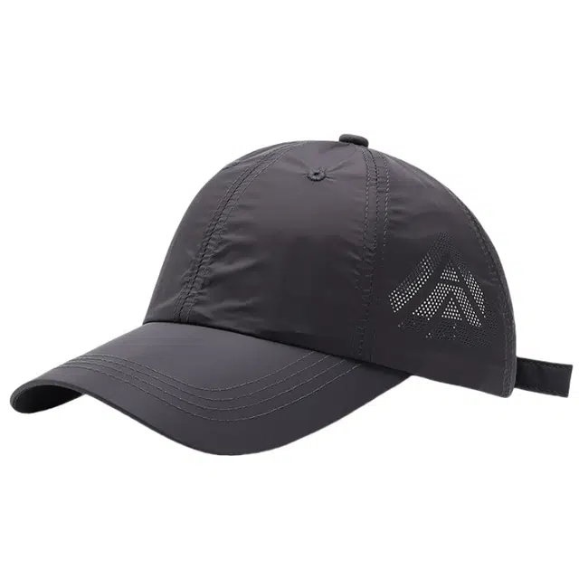 优莲茵 运动速干帽 深顶大头围显脸小 跑步户外登山网眼透气防晒遮阳帽 聚酯纤维 鸭舌帽 男女同款情侣款