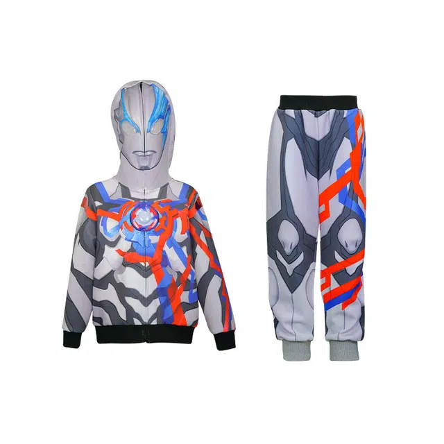 伊佳林 舒适卡通连帽上衣透气裤子休闲运动套装 布莱泽 中小童