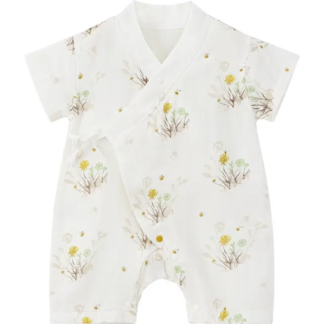 童泰连体衣 洋气亲肤百搭满印 婴幼童