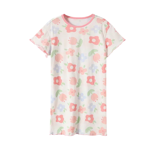 红豆家居服 透气百搭洋气时尚舒适 白色儿童款