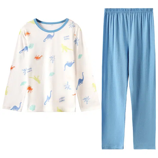 红豆家居服 舒适亲肤百搭 白色中小童