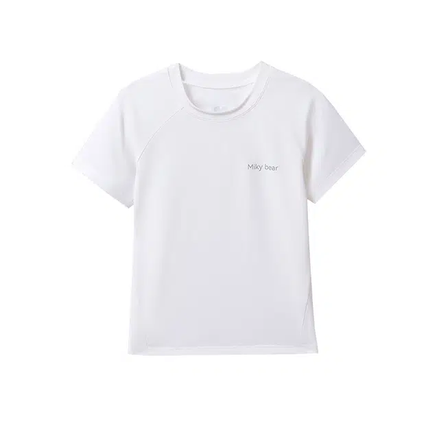 棉奇熊户外服 通勤百搭时尚休闲短袖 儿童款