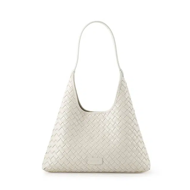 西木汀 往事 极简韩系编织包质感慵懒设计感 合成革 子母包托特包单肩包 女款 多色