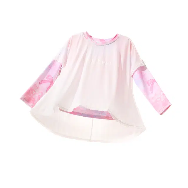 棉奇熊户外服 薄款运动防晒长袖 儿童款