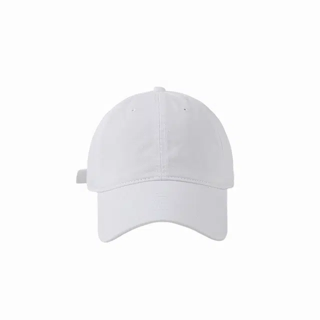 北极绒 潮流纯色百搭显脸小 韩版宽檐加大加深 棉 鸭舌帽 男女同款情侣款