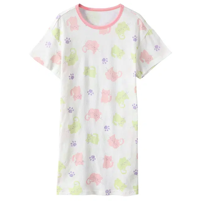 红豆家居服 舒适透气洋气 浅粉儿童款