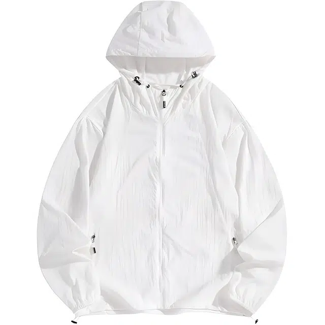 识恩 纯色森皮肤衣休闲舒适 透气防尘防风防晒服 女款