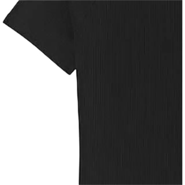 Victoria's Secret PINK CONTOUR RIBBED MIDI DRESS Pure Black