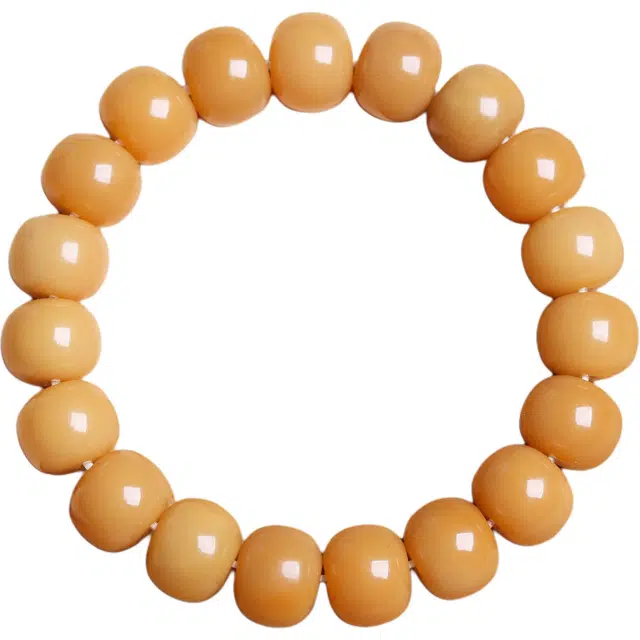 得笙陌 原生态文玩六年风化陈籽绕指柔佛珠文玩 菩提根 手串 男女同款情侣款