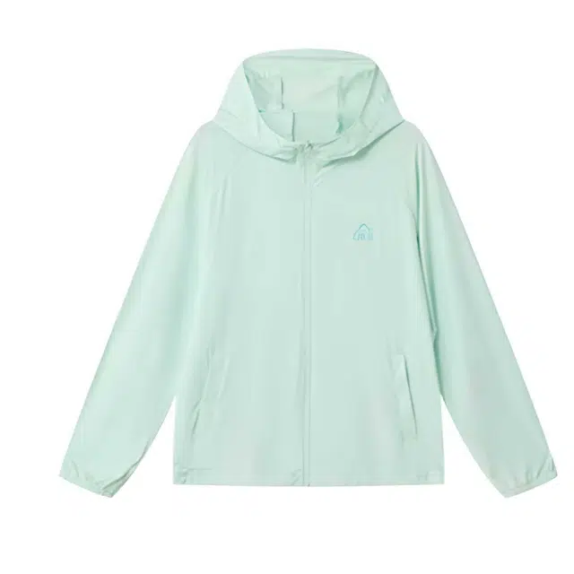 鸿星尔克儿童防晒服 舒适时尚百搭流行 春辰绿 青少年