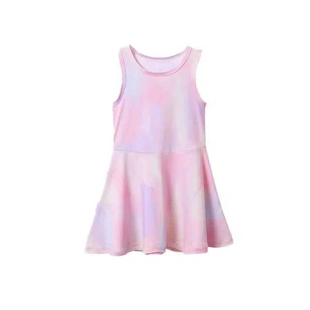 棉奇熊户外服 圆领舒适渐变时尚无袖 儿童款