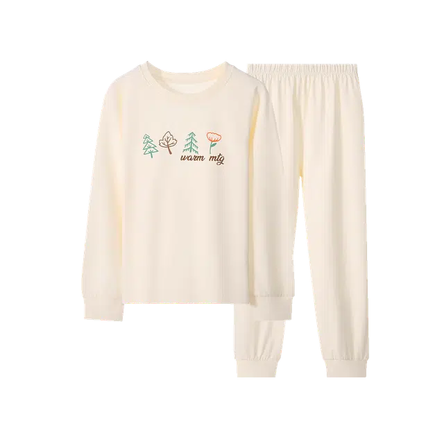 梦特娇家居服 舒适柔软纯色洋气 米杏青少年